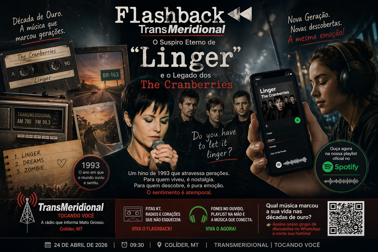 Flashback TransMeridional: O Suspiro Eterno de “Linger” e o Legado dos The Cranberries Flashback TransMeridional: O Suspiro Eterno de “Linger” e o Legado dos The Cranberries