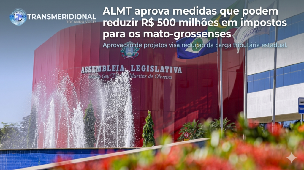 ALMT aprova medidas que podem reduzir R$ 500 milhões em impostos para os mato-grossenses