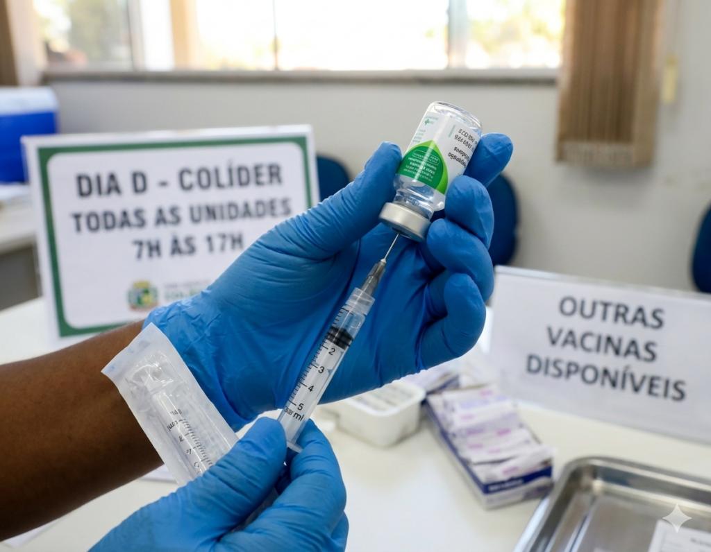 Dia D em Colíder: Saúde Mobiliza Rede para Vacinação Contra Gripe Neste Sábado Dia D em Colíder: Saúde Mobiliza Rede para Vacinação Contra Gripe Neste Sábado