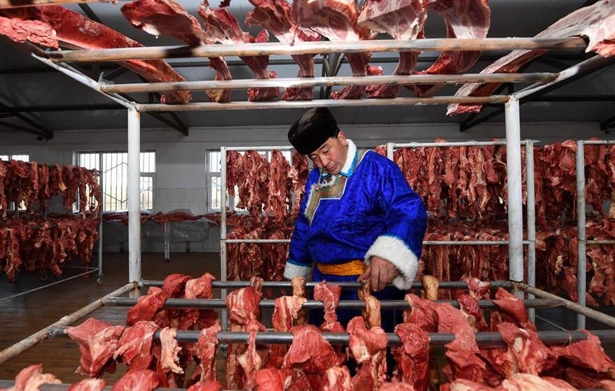 carne bovina China