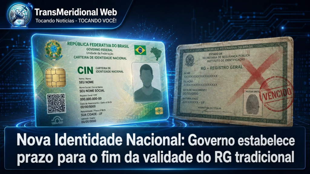 Nova Identidade Nacional: Governo estabelece prazo para o fim da validade do RG tradicional Nova Identidade Nacional: Governo estabelece prazo para o fim da validade do RG tradicional