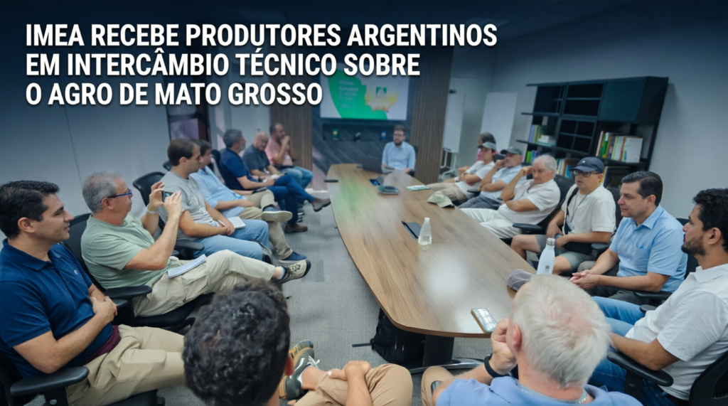 Imea recebe produtores argentinos em intercâmbio técnico sobre o agro de Mato Grosso Imea recebe produtores argentinos em intercâmbio técnico sobre o agro de Mato Grosso
