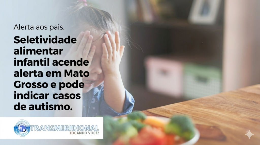 Seletividade alimentar infantil acende alerta em Mato Grosso e pode indicar casos de autismo