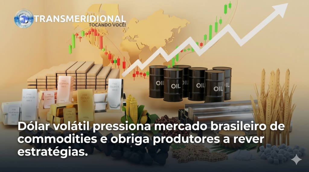 Dólar volátil pressiona mercado brasileiro de commodities e obriga produtores a rever estratégias