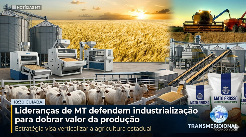 Lideranças defendem industrialização para dobrar valor da agricultura em MT Lideranças defendem industrialização para dobrar valor da agricultura em MT