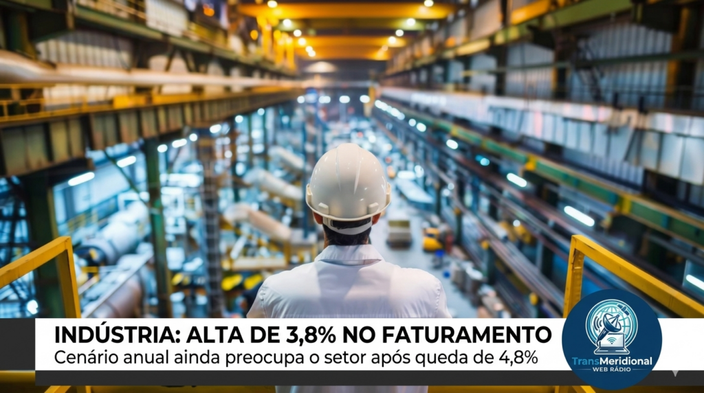 Indústria registra alta de 3,8% no faturamento, mas cenário anual ainda preocupa o setor