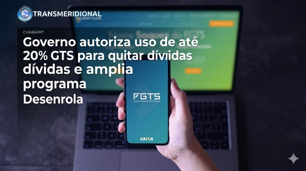 Governo autoriza uso de até 20% do FGTS para quitar dívidas e amplia programa Desenrola
