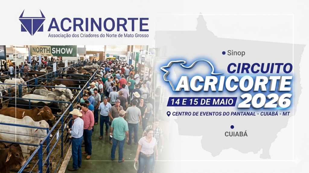ACRINORTE estreia na Acricorte 2026 e consolida força do agro do Norte em Mato Grosso. ACRINORTE estreia na Acricorte 2026 e consolida força do agro do Norte em Mato Grosso.