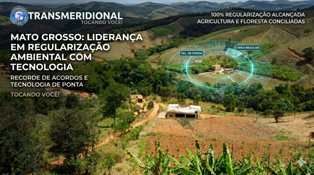 Mato Grosso assume liderança nacional em regularização ambiental com tecnologia de ponta e recorde de acordos