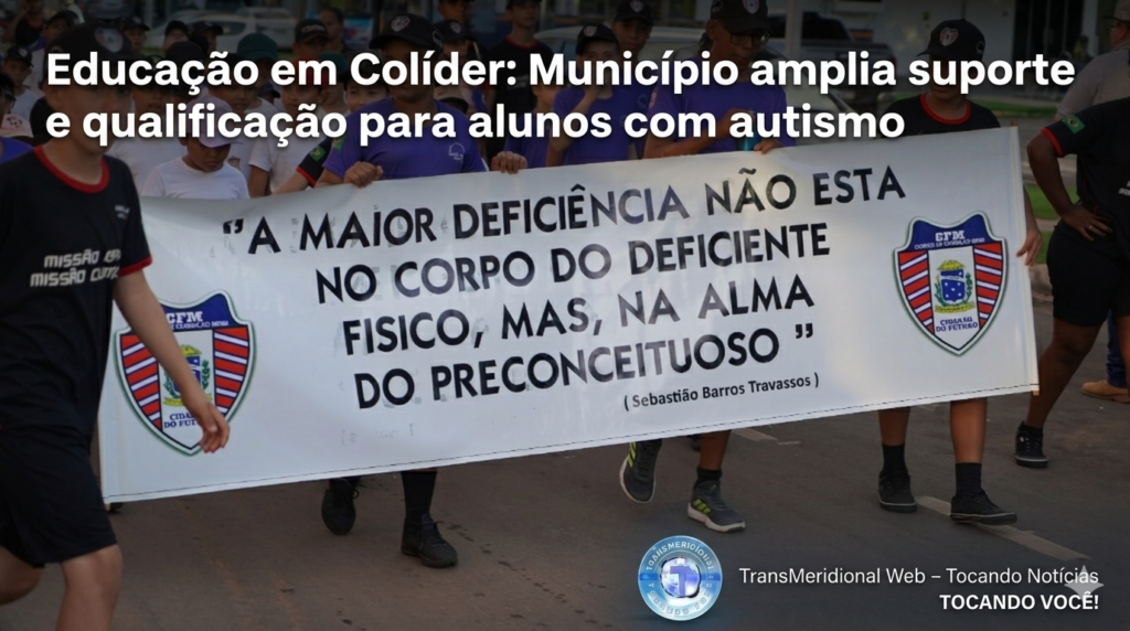 Educação em Colíder: Município amplia suporte e qualificação para alunos com autismo Educação em Colíder: Município amplia suporte e qualificação para alunos com autismo