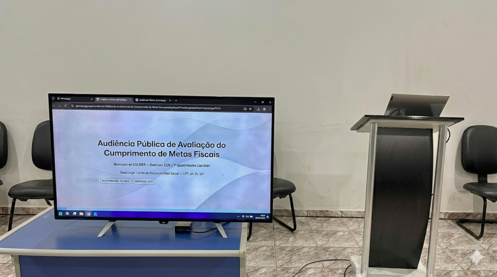Colíder registra superávit de R$ 6,7 milhões e mantém contas no azul no primeiro quadrimestre Colíder registra superávit de R$ 6,7 milhões e mantém contas no azul no primeiro quadrimestre