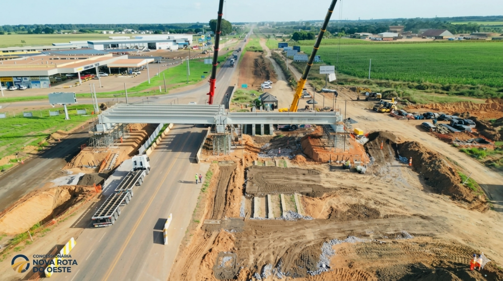 Bloqueio na BR-163 em Sinop: Operação Pare e Siga Altera Trânsito para Obras de Novo Viaduto