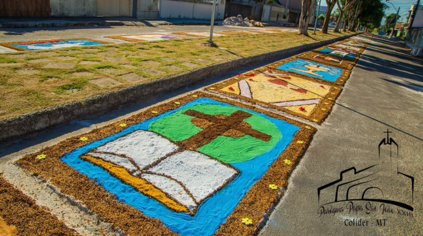 Corpus Christi em Col&iacute;der: Par&oacute;quia divulga hor&aacute;rios de missas e tradicional prociss&atilde;o para esta quinta-feira