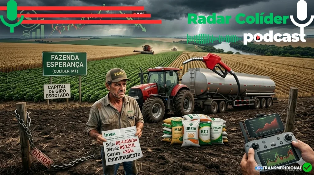 🎙️ NOVO EPISÓDIO NO AR: A TEMPESTADE NO AGRO! 🚜
