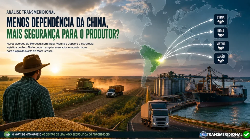 Análise TransMeridional: Menos dependência da China significa mais estabilidade para o agronegócio do Norte de Mato Grosso?