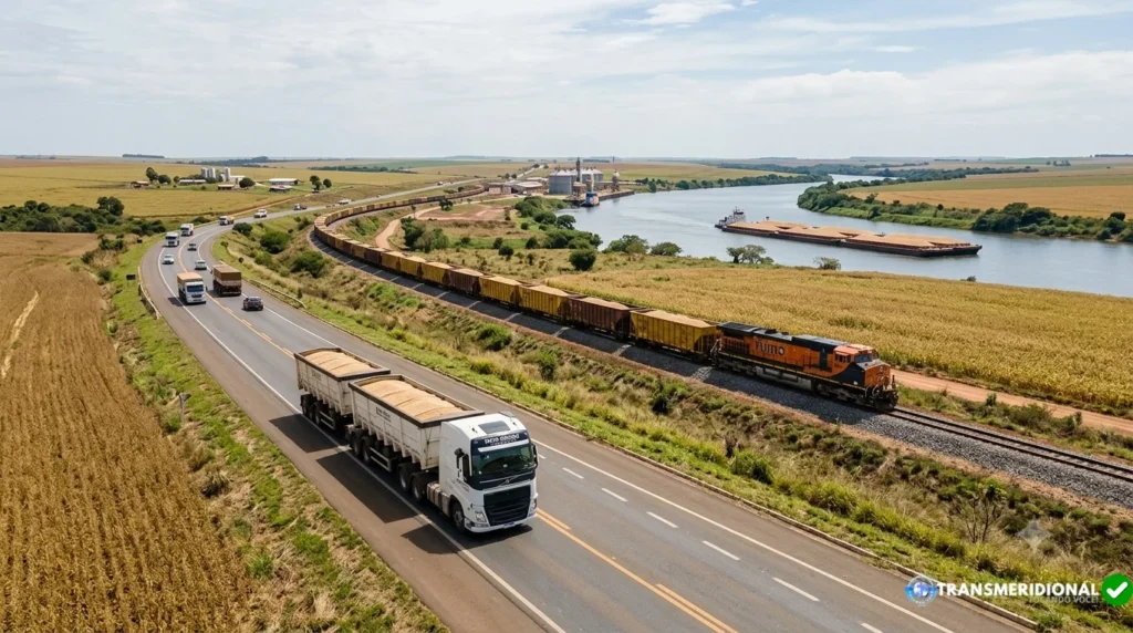 Nova matriz logística coloca Mato Grosso no centro da infraestrutura brasileira e reduz dependência das rodovias