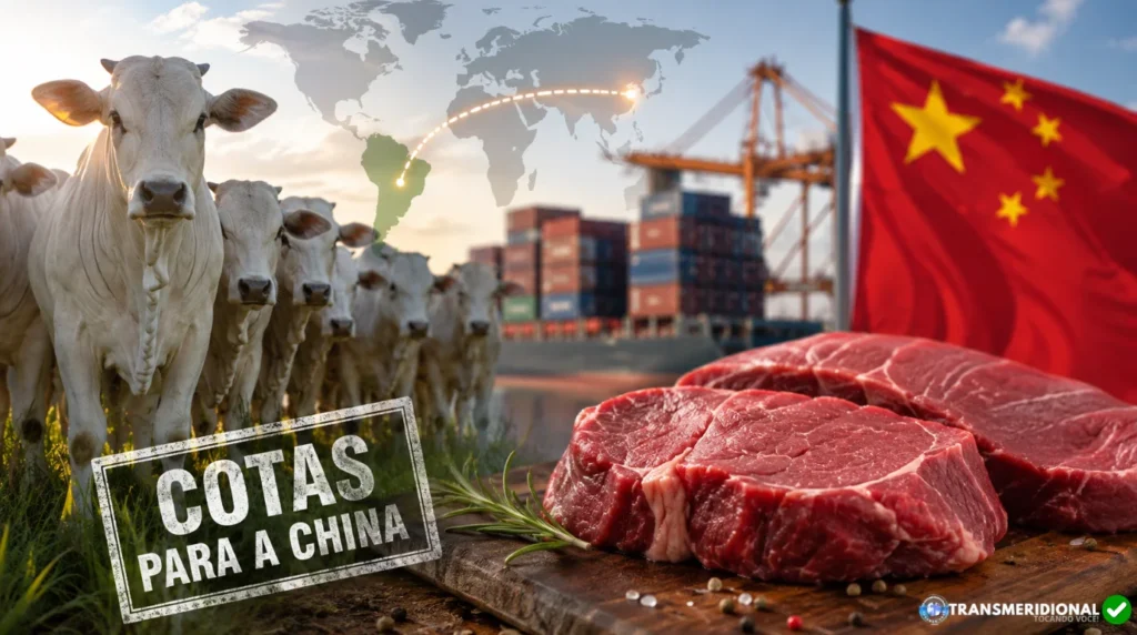 Exportações: cota chinesa redesenha o cenário do boi gordo no Brasil Exportações: cota chinesa redesenha o cenário do boi gordo no Brasil