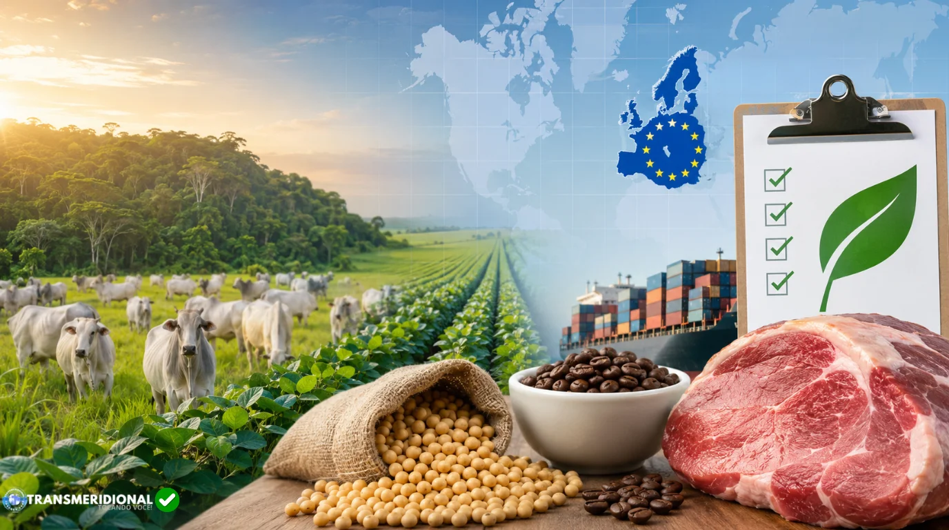 EUDR transforma rastreabilidade em requisito comercial para soja e carne brasileira EUDR transforma rastreabilidade em requisito comercial para soja e carne brasileira