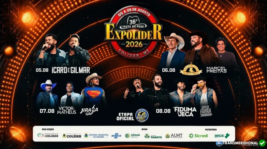Além do Noticiário Tradicional: Expolíder 2026 amplia protagonismo do agronegócio com participação do Sistema Famato Além do Noticiário Tradicional: Expolíder 2026 amplia protagonismo do agronegócio com participação do Sistema Famato