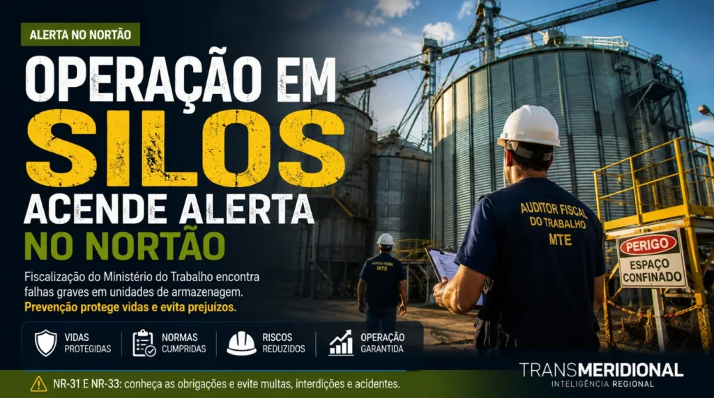 Operação em silos acende alerta no Nortão: sua fazenda está preparada para uma fiscalização? Operação em silos acende alerta no Nortão: sua fazenda está preparada para uma fiscalização?