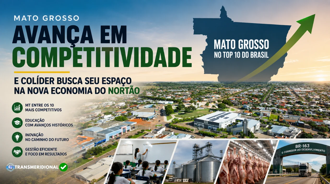 Mato Grosso avan&ccedil;a em competitividade e Col&iacute;der busca seu espa&ccedil;o na nova economia do Nort&atilde;o