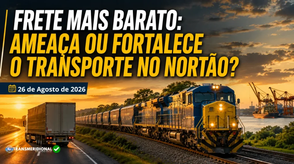Novos corredores logísticos: Frete mais barato ameaça ou fortalece o transporte no Nortão? Novos corredores logísticos: Frete mais barato ameaça ou fortalece o transporte no Nortão?