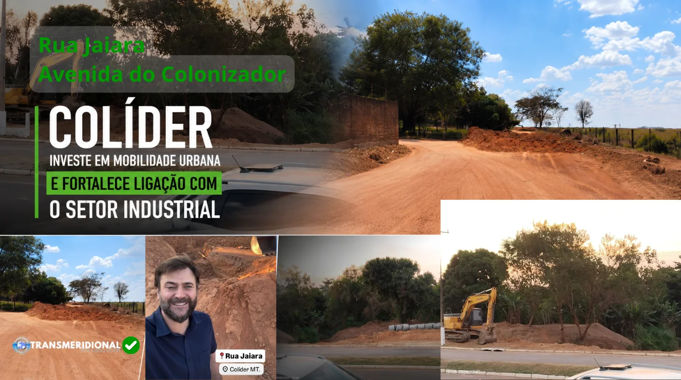 Colíder investe em urbanismo e mobilidade urbana e fortalece ligação com setor industrial Colíder investe em urbanismo e mobilidade urbana e fortalece ligação com setor industrial