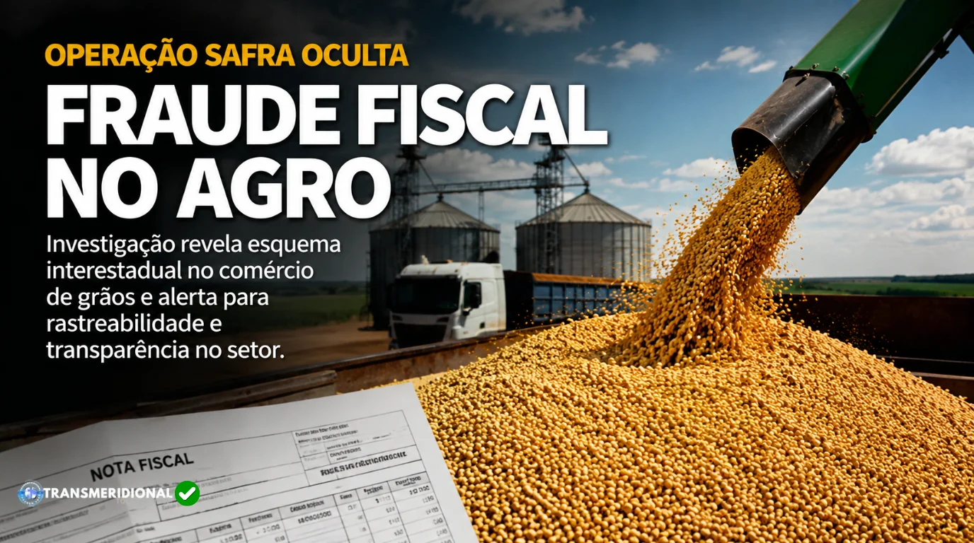 Operação expõe esquema fiscal no comércio de grãos e reforça debate sobre rastreabilidade no agro