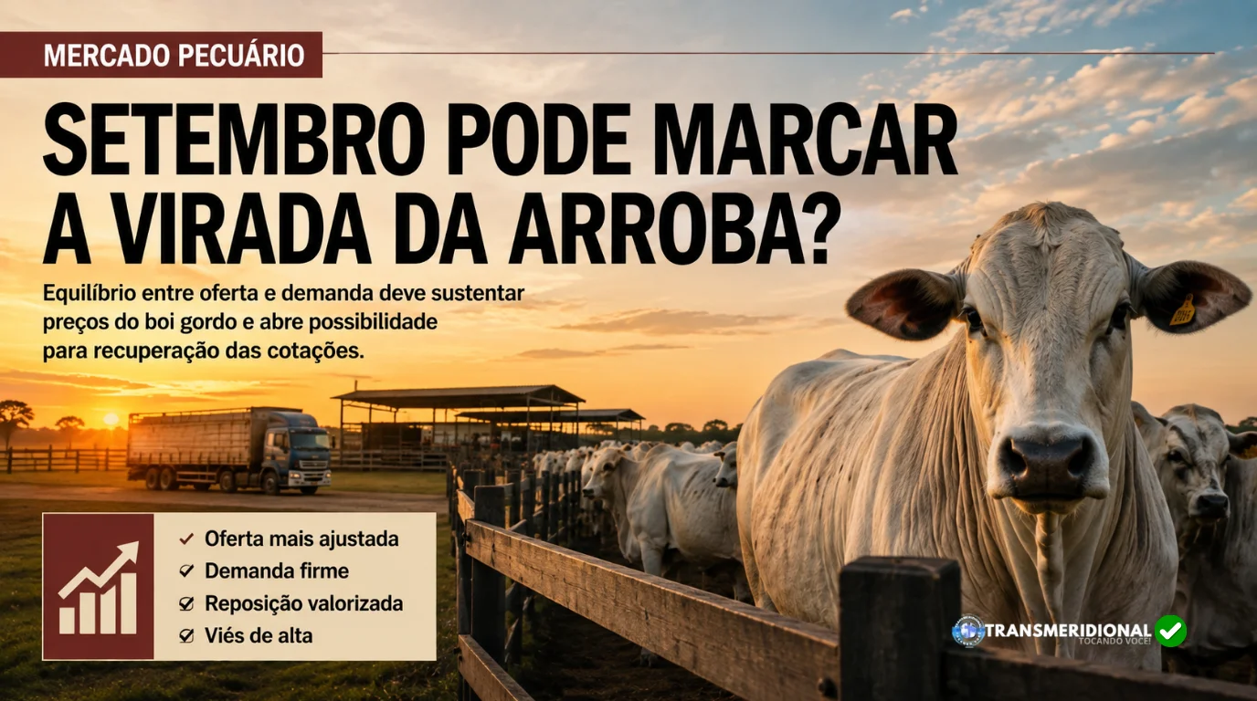 Setembro pode marcar a virada da arroba? Mercado come&ccedil;a a enviar sinais mais otimistas