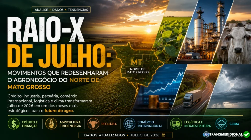 Raio-X de Julho: movimentos que redesenharam o agronegócio do Norte de Mato Grosso