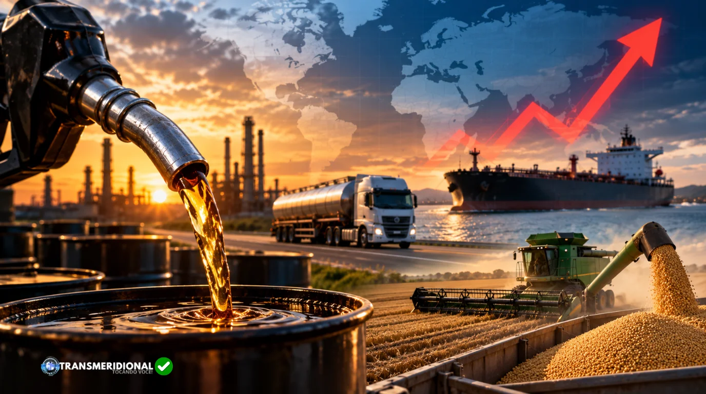 Petróleo acumula alta de 8% na semana e diesel bate recorde nos EUA; agro brasileiro entra em alerta Petróleo acumula alta de 8% na semana e diesel bate recorde nos EUA; agro brasileiro entra em alerta