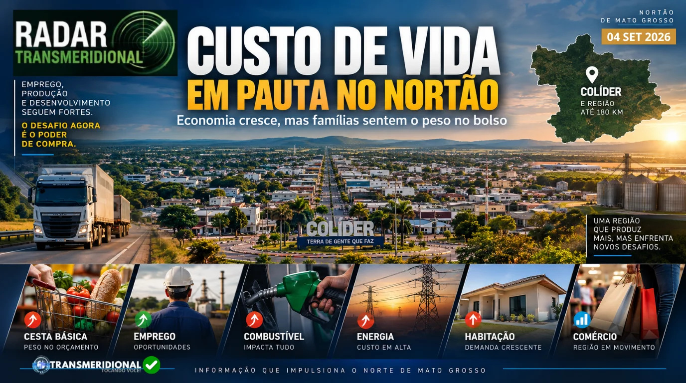 Custo de vida exp&otilde;e novo desafio do Nort&atilde;o: transformar crescimento econ&ocirc;mico em poder de compra