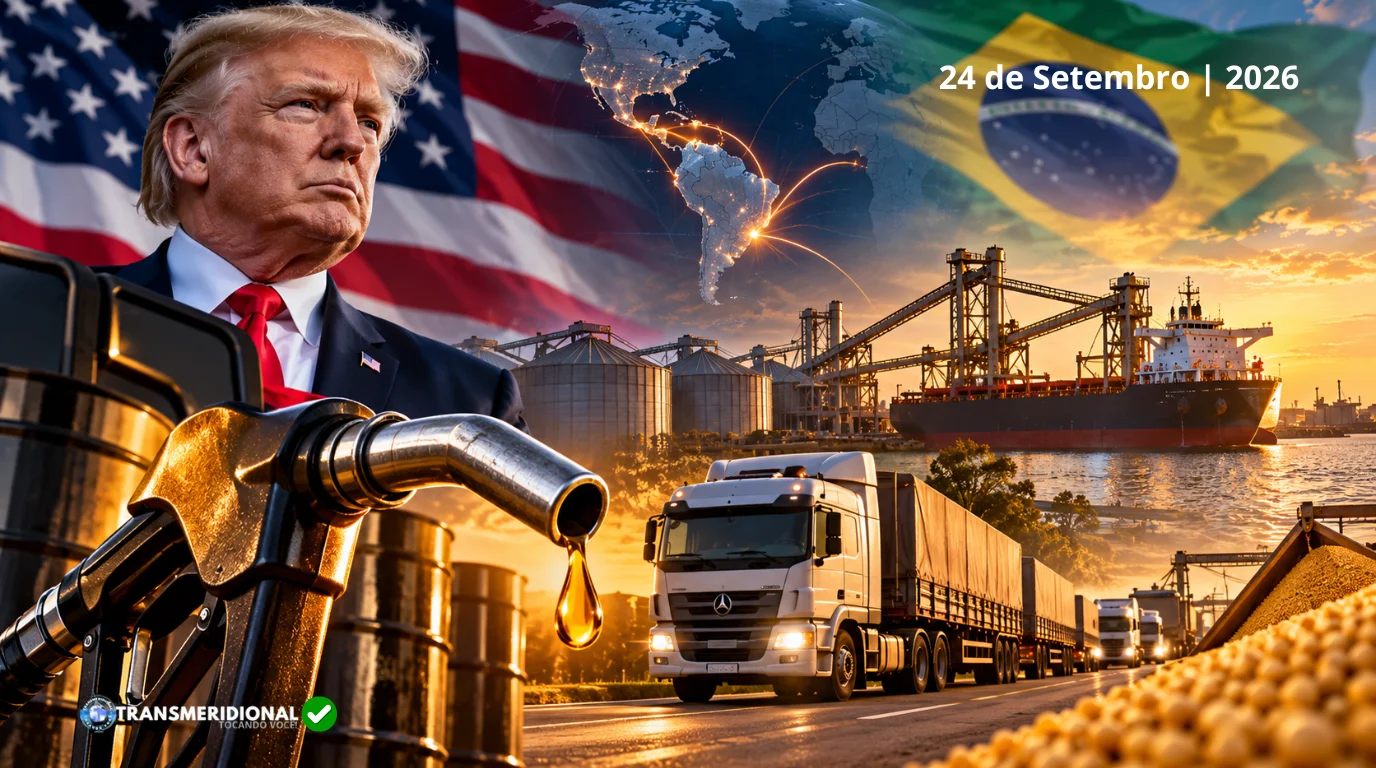 Diesel entra no centro da geopolítica: ameaça de restrição às exportações dos EUA acende alerta no agronegócio brasileiro