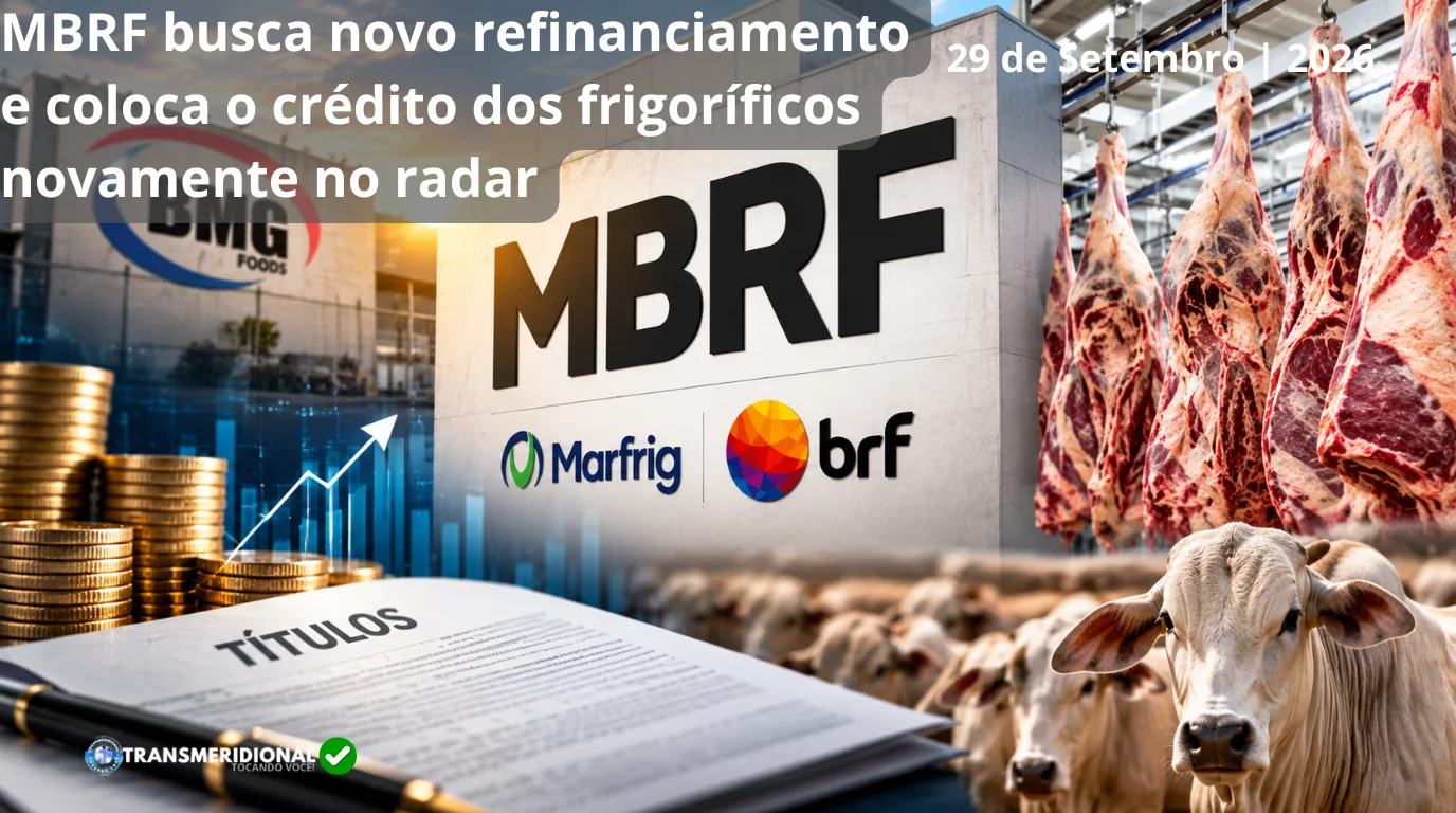 MBRF busca novo refinanciamento e coloca o crédito dos frigoríficos novamente no radar MBRF busca novo refinanciamento e coloca o crédito dos frigoríficos novamente no radar