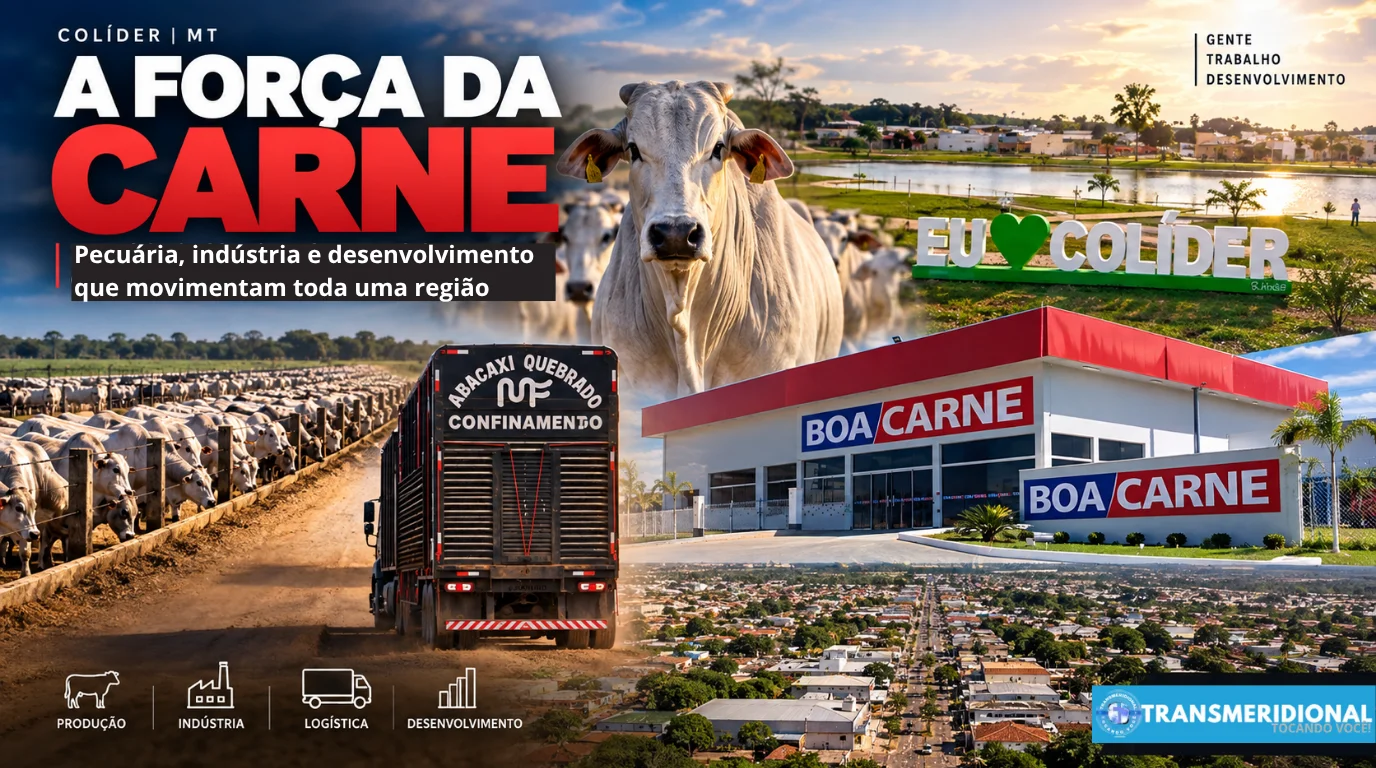 Colíder e a economia da carne: como a pecuária transformou o município em um polo regional de desenvolvimento Colíder e a economia da carne: como a pecuária transformou o município em um polo regional de desenvolvimento