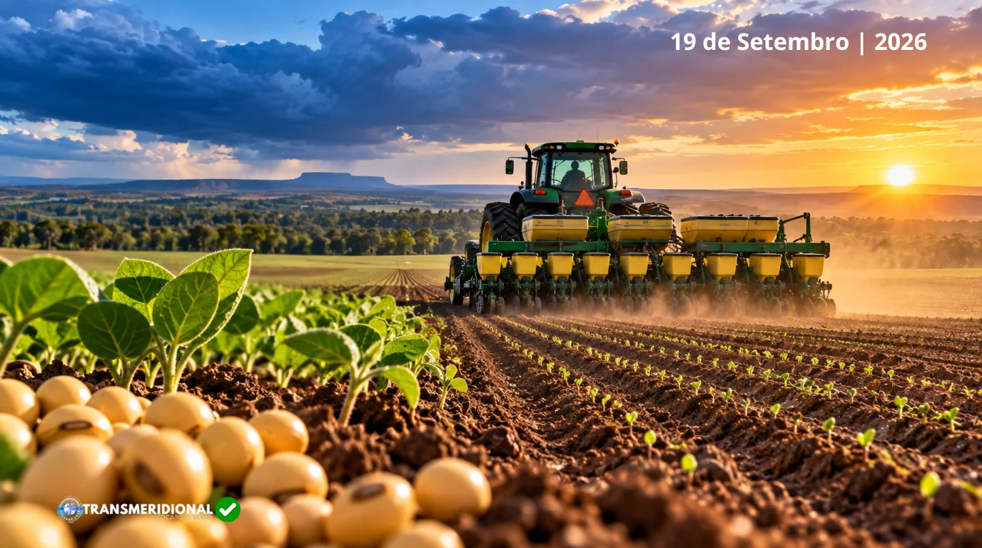 Plantio da soja 2026/27 começa mais rápido em Mato Grosso e sinaliza confiança do produtor
