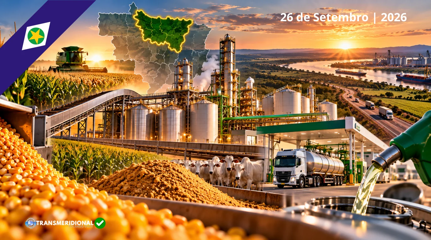 StoneX aposta no etanol de milho para manter usinas operando o ano inteiro e reforça nova vocação industrial de Mato Grosso