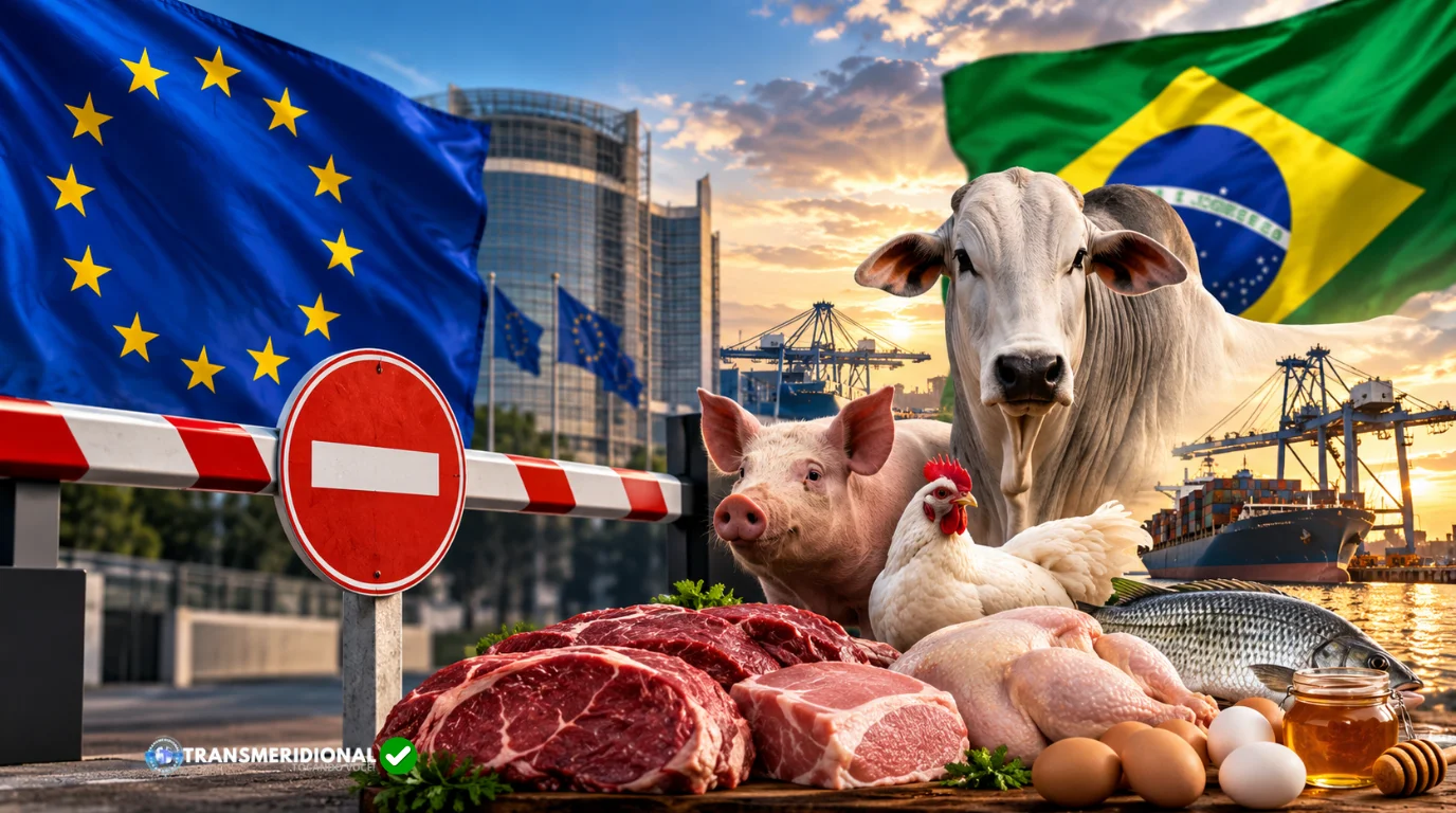 União Europeia restringe proteína animal brasileira e Brasil ameaça reciprocidade: o que está em jogo para Mato Grosso União Europeia restringe proteína animal brasileira e Brasil ameaça reciprocidade: o que está em jogo para Mato Grosso