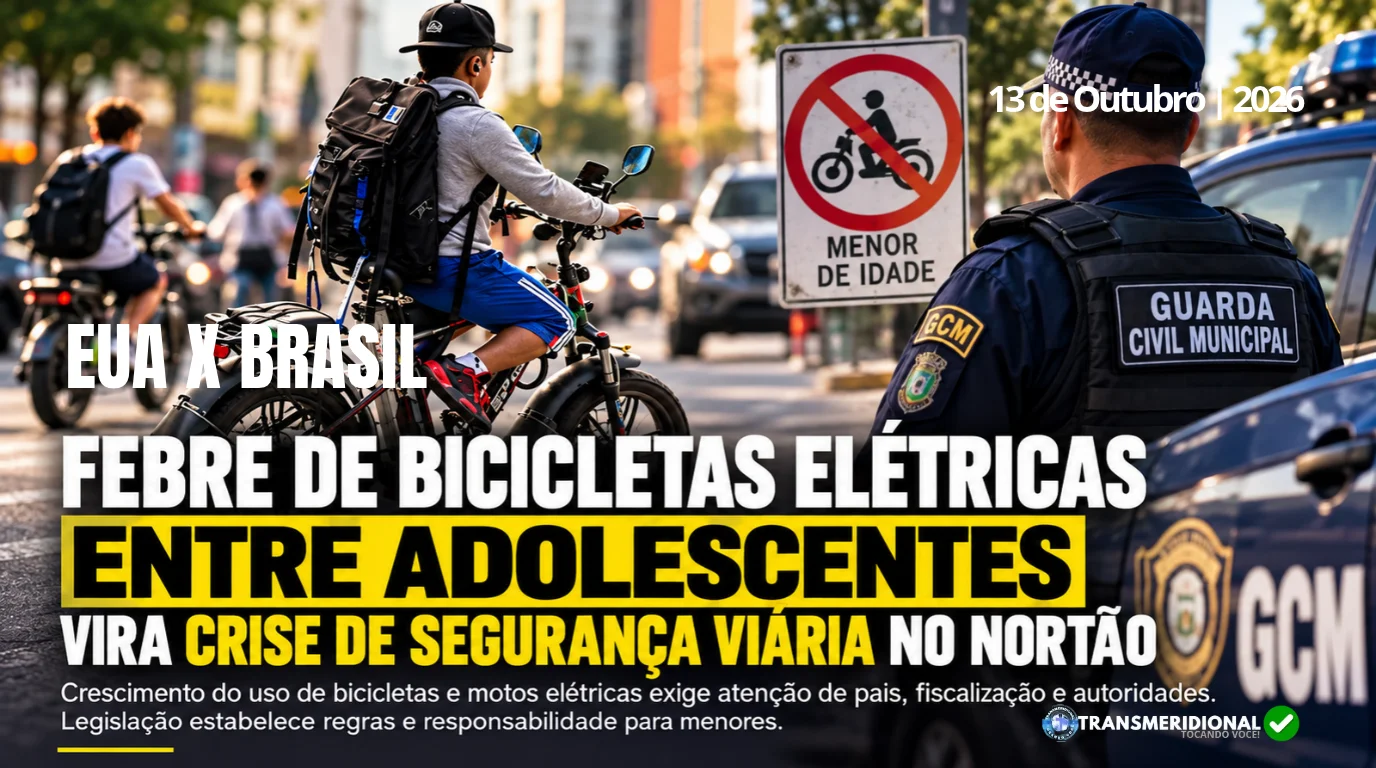 Bicicletas e motos elétricas entre adolescentes acendem alerta para a segurança viária no Nortão Bicicletas e motos elétricas entre adolescentes acendem alerta para a segurança viária no Nortão