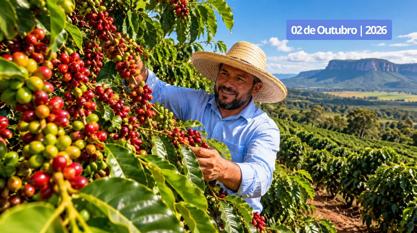 Café começa a ganhar escala em Mato Grosso — e o Nortão já mostrou que pode entregar produtividade e qualidade Café começa a ganhar escala em Mato Grosso — e o Nortão já mostrou que pode entregar produtividade e qualidade