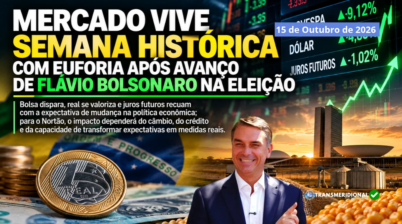 Euforia eleitoral muda o pre&ccedil;o do Brasil, mas o Nort&atilde;o ainda espera a conta chegar &agrave; economia real