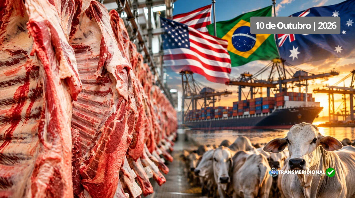 Retração na pecuária americana empurra consumo nos EUA para o mercado externo e coloca o boi de MT na mira das exportações