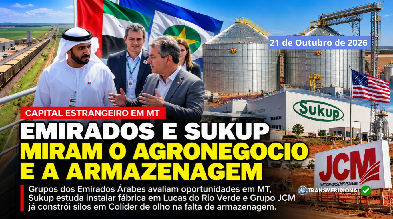 Mato Grosso atrai interesse estrangeiro, enquanto d&eacute;ficit de armazenagem abre oportunidades de investimento no Nort&atilde;o