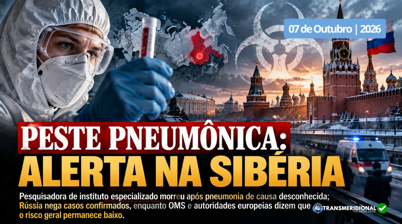Possível nova “Pandemia”? Peste pneumônica: por que uma morte na Sibéria colocou autoridades internacionais em alerta Possível nova “Pandemia”? Peste pneumônica: por que uma morte na Sibéria colocou autoridades internacionais em alerta