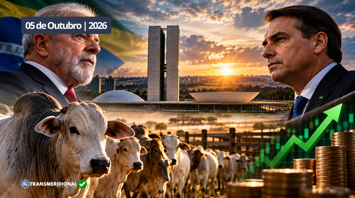 Boi gordo rumo a 2027: as urnas definem o clima, mas o ciclo e a China definem o preço Boi gordo rumo a 2027: as urnas definem o clima, mas o ciclo e a China definem o preço