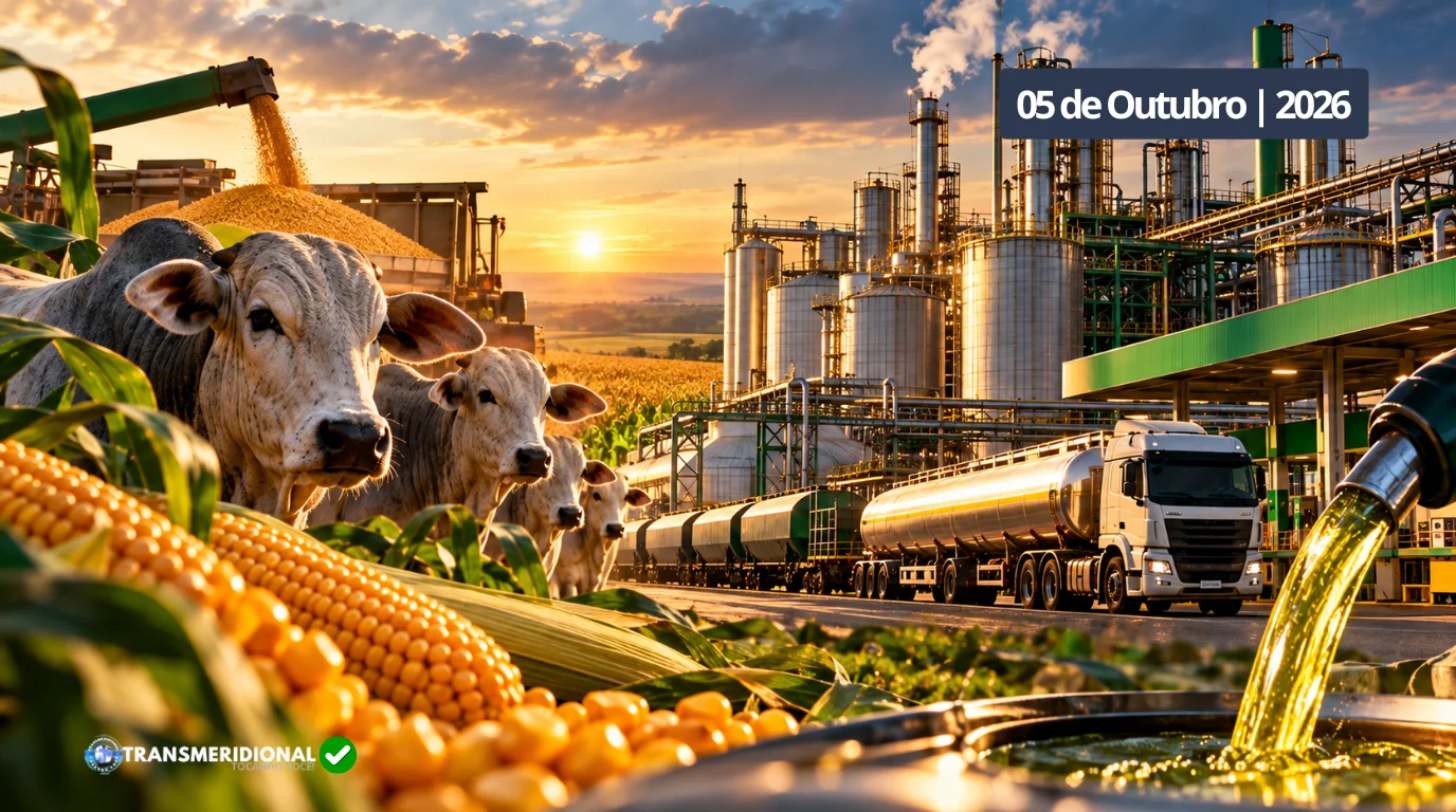 R$ 289 bilhões em biocombustíveis: o número que o milho de Sinop e o boi do Norte de Mato Grosso precisam saber ler